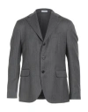 Boglioli Man Blazer Grey Size 48 Virgin Wool In Gray
