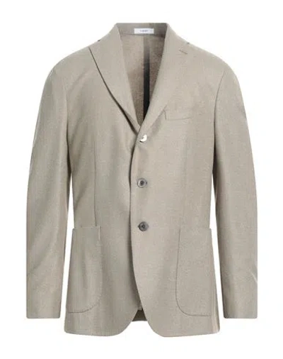 Boglioli Man Blazer Khaki Size 40 Wool, Polyamide In Beige
