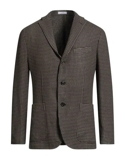 Boglioli Man Blazer Khaki Size 42 Virgin Wool, Cashmere In Sand