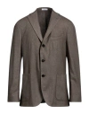 Boglioli Man Blazer Khaki Size 40 Wool, Polyester In Beige