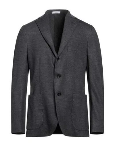 Boglioli Man Suit Jacket Lead Size 46 Virgin Wool In Grey