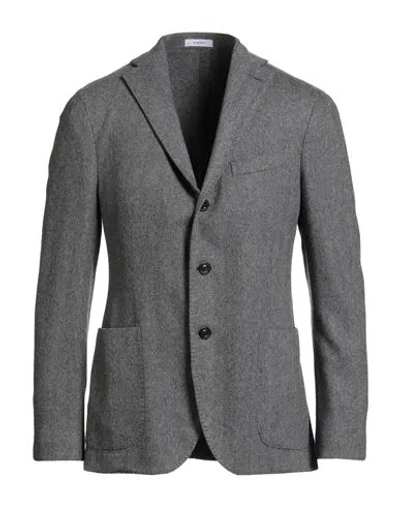 Boglioli Man Blazer Lead Size 46 Wool, Polyamide, Nylon In Gray