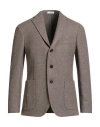 Boglioli Man Blazer Light Brown Size 38 Virgin Wool, Polyamide, Cashmere In Brown