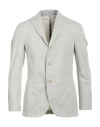 Boglioli Man Blazer Light Grey Size 42 Lyocell, Cotton, Elastane In Grey