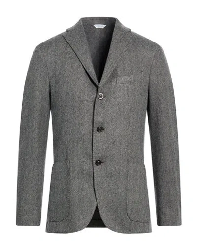 Boglioli Man Blazer Light Grey Size 42 Wool, Polyamide, Nylon In Gray