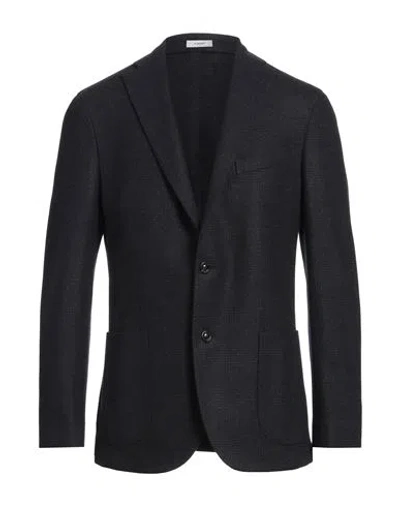 Boglioli Man Blazer Midnight Blue Size 38 Virgin Wool