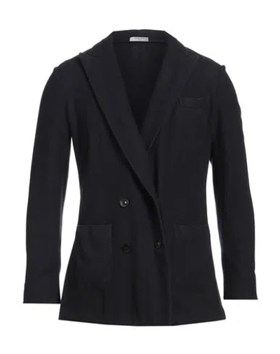 Boglioli Man Blazer Midnight Blue Size 38 Wool