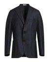 Boglioli Man Blazer Midnight Blue Size 42 Virgin Wool In Blue