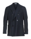 Boglioli Man Blazer Midnight Blue Size 44 Virgin Wool In Blue