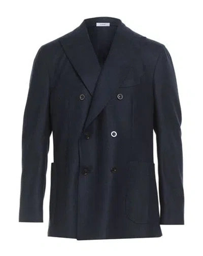 Boglioli Man Blazer Midnight Blue Size 44 Virgin Wool