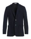 Boglioli Man Blazer Midnight Blue Size 44 Virgin Wool In Blue