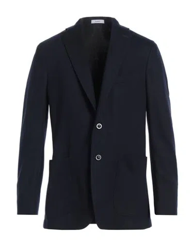 Boglioli Man Blazer Midnight Blue Size 44 Virgin Wool
