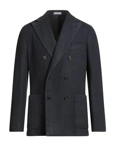Boglioli Man Blazer Midnight Blue Size 44 Virgin Wool, Cashmere