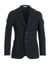Boglioli Man Blazer Midnight Blue Size 46 Cotton