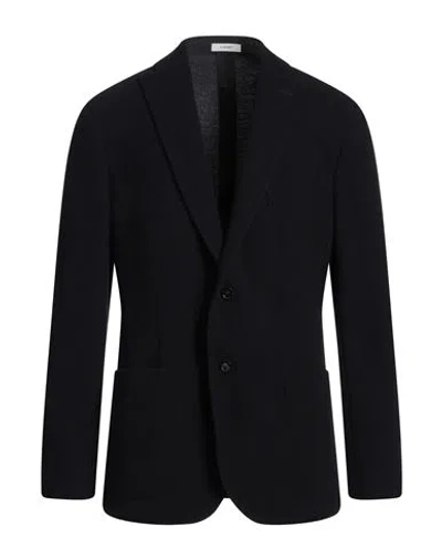 Boglioli Man Blazer Midnight Blue Size 42 Virgin Wool, Cotton