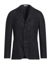 Boglioli Man Blazer Midnight Blue Size 46 Virgin Wool, Polyester