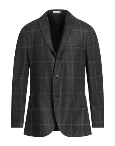 Boglioli Man Blazer Military Green Size 40 Virgin Wool