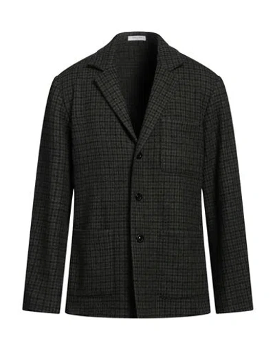 Boglioli Man Blazer Military Green Size 40 Virgin Wool, Cashmere