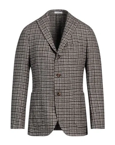 Boglioli Man Blazer Military Green Size 40 Virgin Wool, Silk, Polyamide, Cashmere