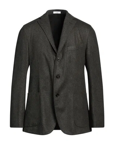 Boglioli Man Blazer Military Green Size 38 Wool, Polyamide, Nylon