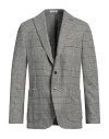 Boglioli Man Blazer Military Green Size 40 Wool, Polyester, Polyamide In Green