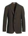 Boglioli Man Blazer Military Green Size 42 Virgin Wool