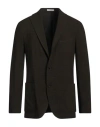 Boglioli Man Blazer Military Green Size 44 Virgin Wool