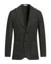 Boglioli Man Blazer Military Green Size 46 Wool In Green