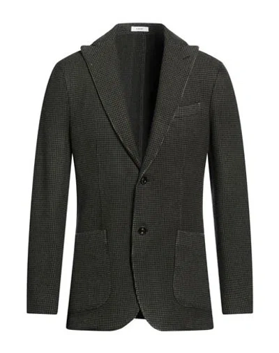 Boglioli Man Blazer Military Green Size 46 Wool