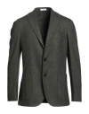 Boglioli Man Blazer Military Green Size 48 Virgin Wool