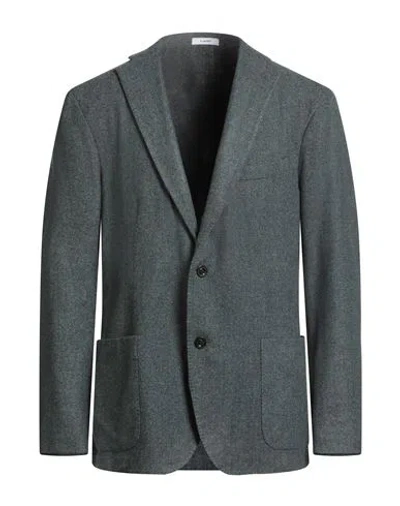 Boglioli Man Blazer Military Green Size 48 Wool In Gray