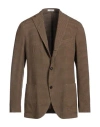 Boglioli Man Blazer Mustard Size 42 Virgin Wool In Yellow