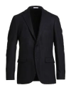 Boglioli Man Blazer Navy Size 38 Virgin Wool, Cashmere In Black