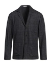 Boglioli Man Blazer Navy Size 38 Wool, Polyester, Polyamide In Blue