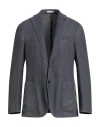 Boglioli Man Blazer Navy Size 42 Virgin Wool In Blue