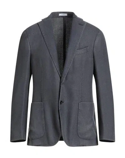 Boglioli Man Blazer Navy Size 42 Virgin Wool In Blue