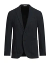 Boglioli Man Blazer Navy Size 36 Cotton, Linen