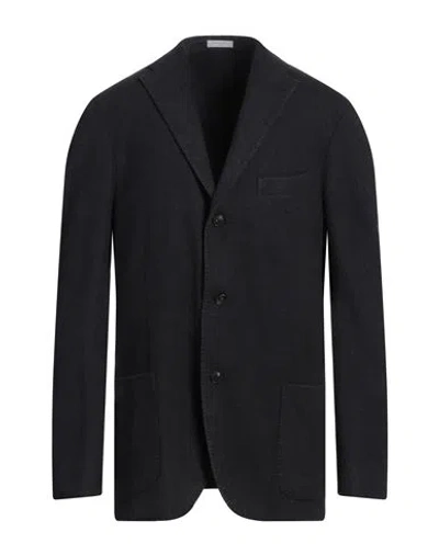 Boglioli Man Blazer Navy Size 46 Wool In Black