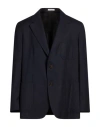 Boglioli Man Blazer Navy Size 46 Wool In Black