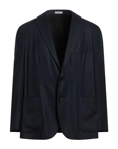 BOGLIOLI BOGLIOLI MAN BLAZER NAVY SIZE 48 WOOL, POLYAMIDE