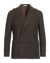Boglioli Man Blazer Ocher Size 38 Virgin Wool In Yellow