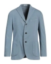 Boglioli Man Blazer Light Blue Size 40 Virgin Wool, Polystyrene In Blue