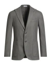 Boglioli Man Blazer Sage Green Size 46 Wool, Polyester