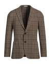 Boglioli Man Blazer Sand Size 42 Virgin Wool In Beige