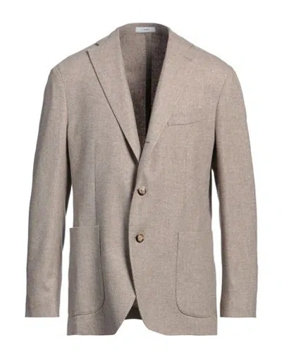 BOGLIOLI BOGLIOLI MAN BLAZER SAND SIZE 42 VIRGIN WOOL, POLYAMIDE, ACRYLIC, CASHMERE, ELASTANE