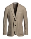 Boglioli Man Blazer Sand Size 42 Cashmere In Beige