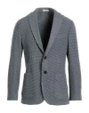 Boglioli Man Blazer Sky Blue Size 38 Wool