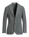 Boglioli Man Blazer Slate Blue Size 38 Wool