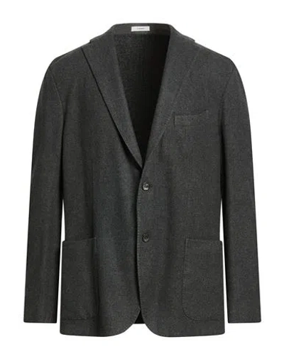 Boglioli Man Blazer Slate Blue Size 38 Wool In Gray