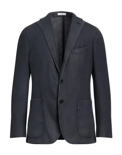 Boglioli Man Blazer Slate Blue Size 50 Virgin Wool